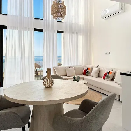 Elli Azure Loft & 2-floor Boho Duplex With Rooftop Terrace & Infinity View Apartament CYPRUS