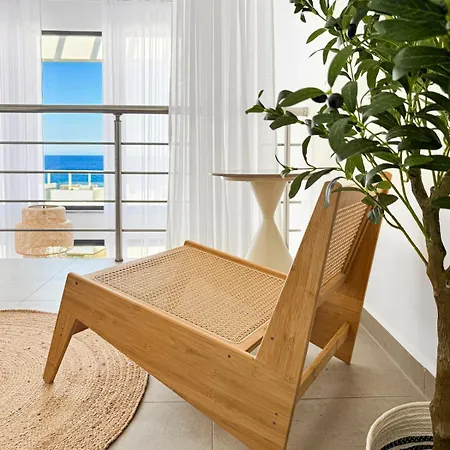 Elli Azure Loft & 2-floor Boho Duplex With Rooftop Terrace & Infinity View